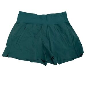 Athleta Trekkie North 3.5" Teal Shorts - Size 2 Gorpcore Outdoor Athletic